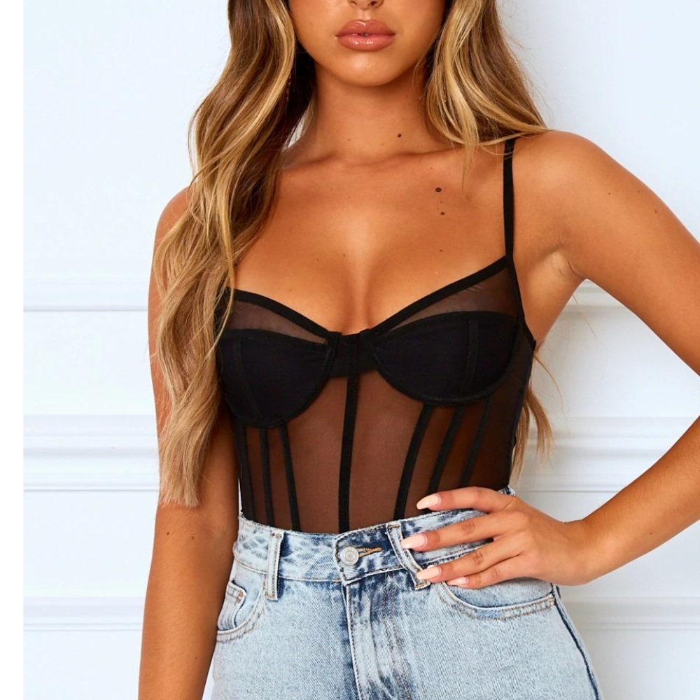 NWT White Fox Boutique Bodysuit